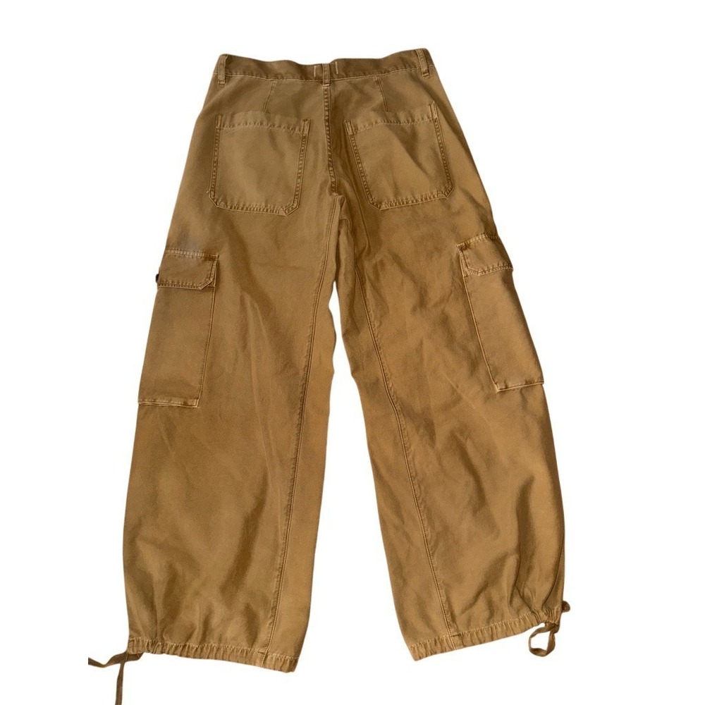 Citizens of Humanity thassos twisted seam utility Cargo Pant 6 6 Beige Wide-Leg - Picture 8 of 11